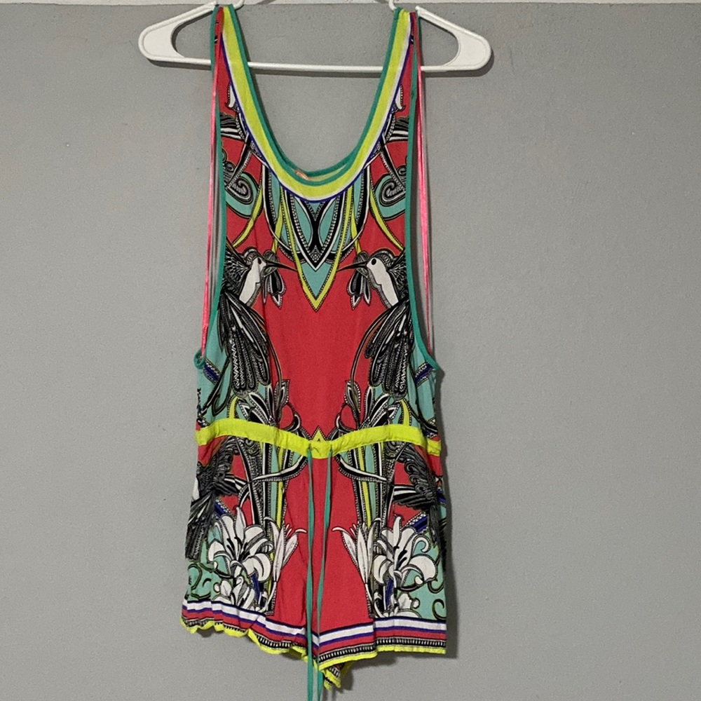 PeachPuff brand romper sz S